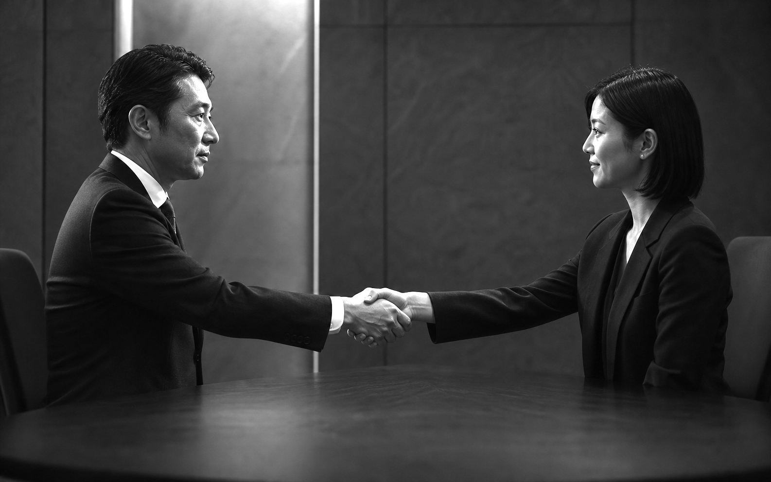 M&Aの合意を示す握手のイメージ